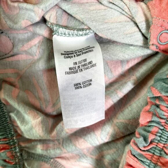 Tea Collection Baby Floral Romper 3-6m One Piece - Picture 6 of 8